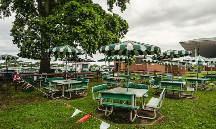 Monmouth Park - Section Picnic Area 14 Table 19 Seat View
