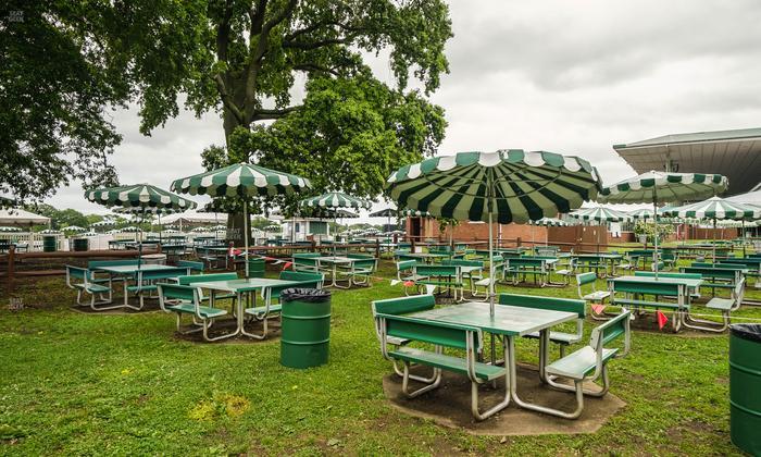 Monmouth Park - Section Picnic Area 14 Table 24 Seat View