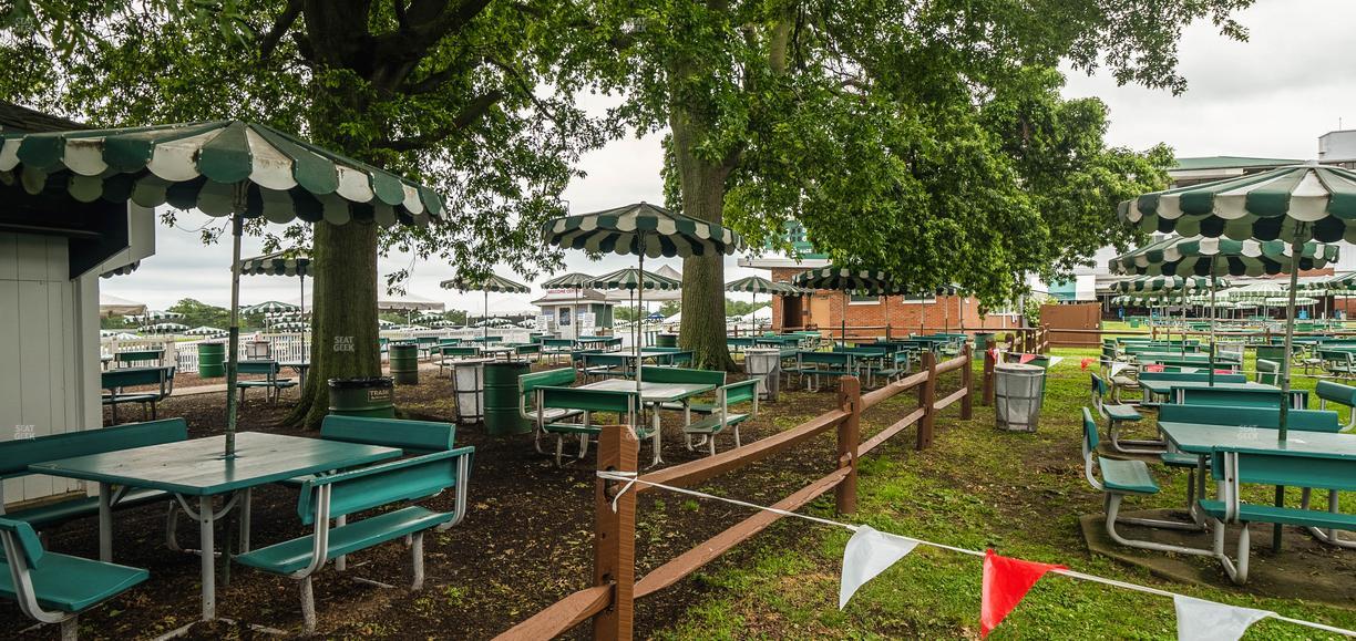Monmouth Park - Section Picnic Area 15 Table 25 Seat View
