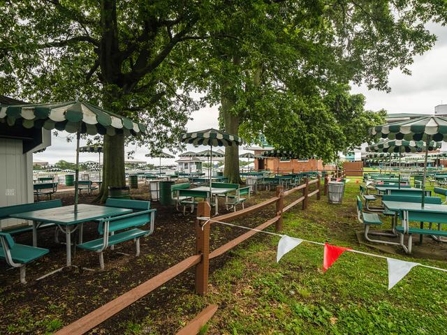 Monmouth Park - Section Picnic Area 15 Table 25 Seat View