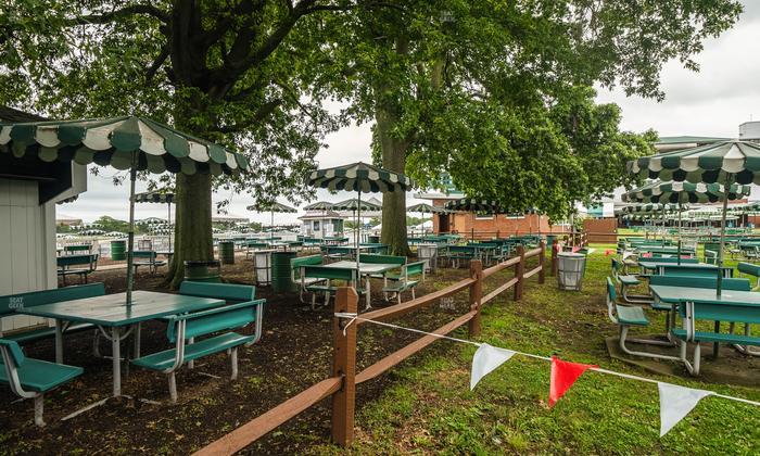 Monmouth Park - Section Picnic Area 15 Table 25 Seat View