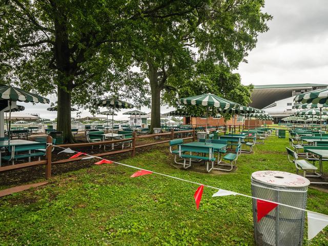 Monmouth Park - Section Picnic Area 15 Table 26 Seat View