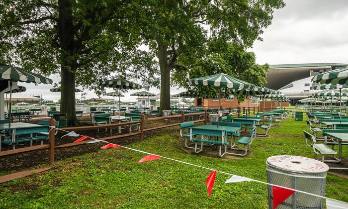 Monmouth Park - Section Picnic Area 15 Table 26 Seat View
