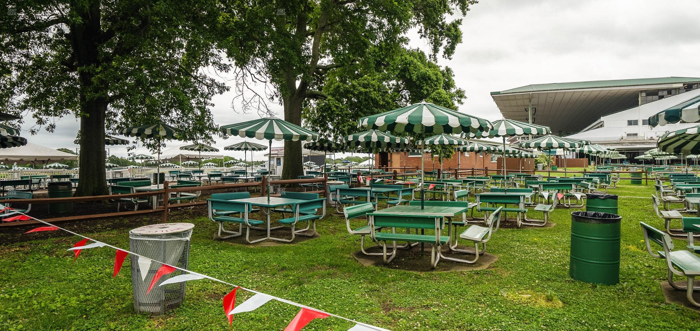 Monmouth Park - Section Picnic Area 15 Table 27 Seat View