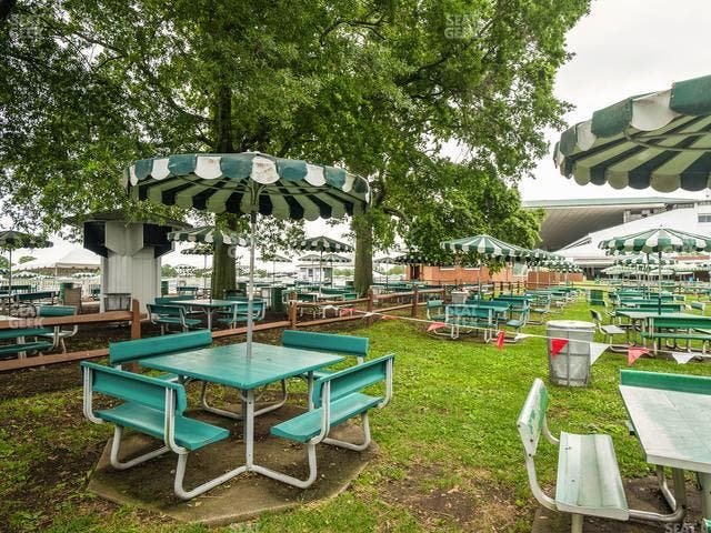 Monmouth Park - Section Picnic Area 15 Table 30 Seat View