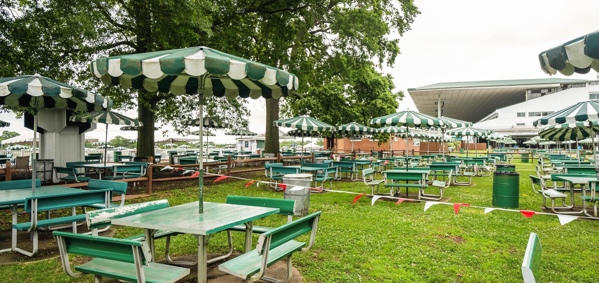 Monmouth Park - Section Picnic Area 15 Table 31 Seat View