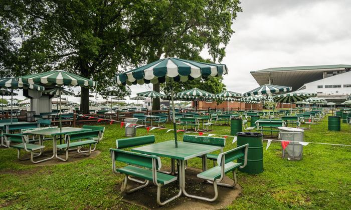 Monmouth Park - Section Picnic Area 15 Table 32 Seat View