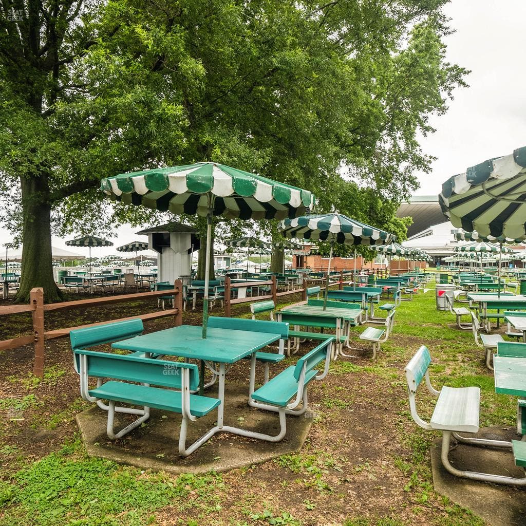 Monmouth Park - Section Picnic Area 15 Table 38 Seat View