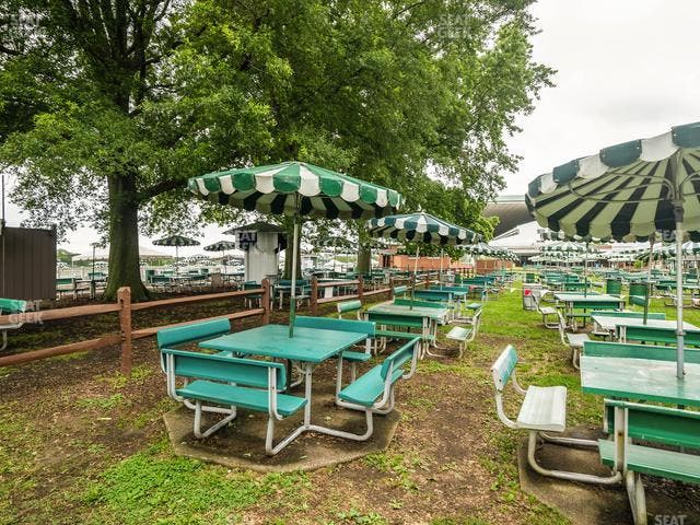 Monmouth Park - Section Picnic Area 15 Table 38 Seat View