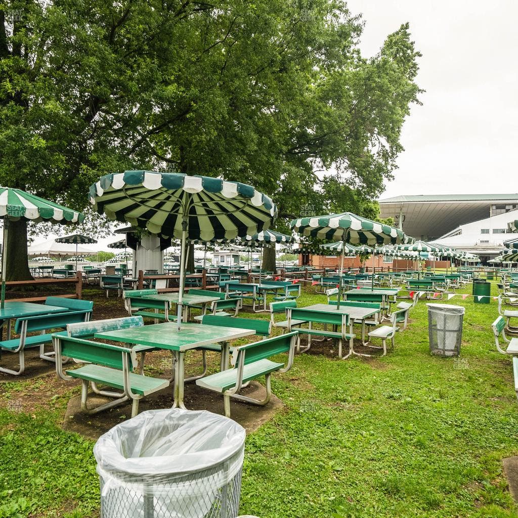 Monmouth Park - Section Picnic Area 15 Table 39 Seat View
