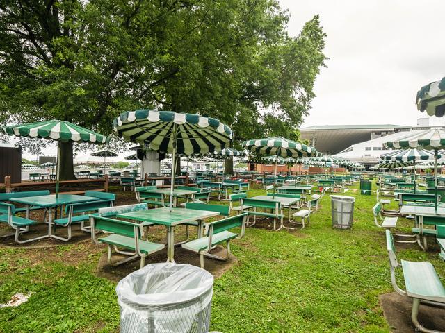 Monmouth Park - Section Picnic Area 15 Table 39 Seat View
