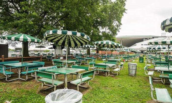 Monmouth Park - Section Picnic Area 15 Table 39 Seat View