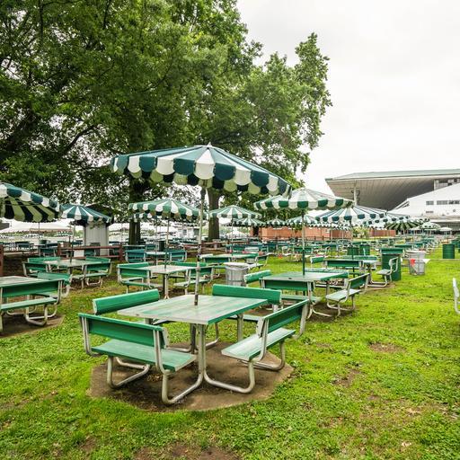 Monmouth Park - Section Picnic Area 15 Table 40 Seat View