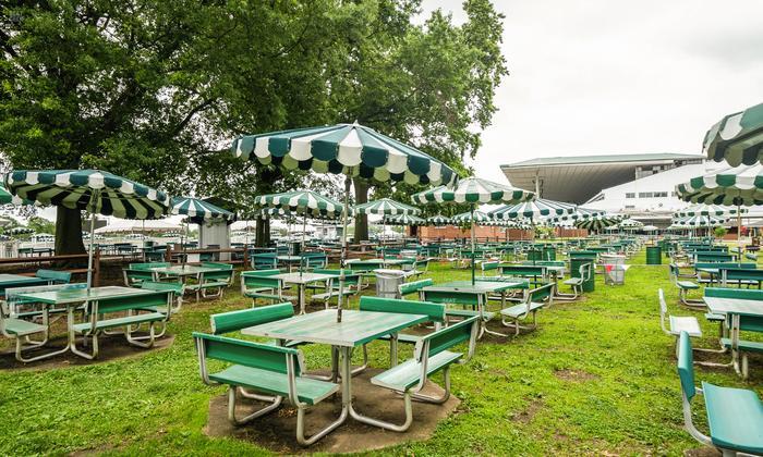 Monmouth Park - Section Picnic Area 15 Table 40 Seat View