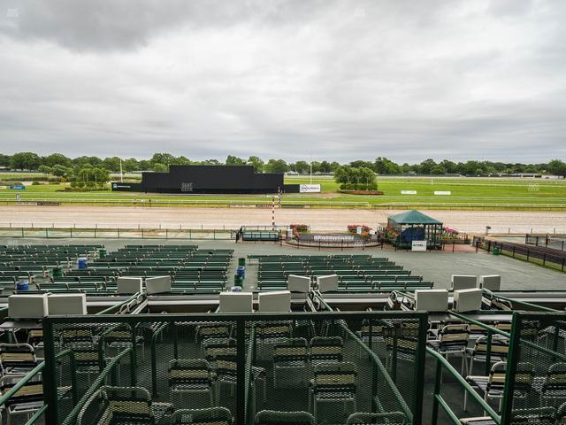 Monmouth Park - Section Presidents Box Seat View