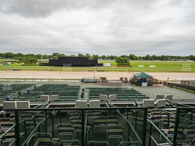 Monmouth Park - Section Presidents Box Seat View