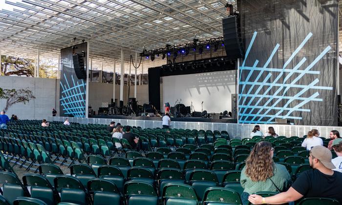 Moody Amphitheater - Section 101 Seat View