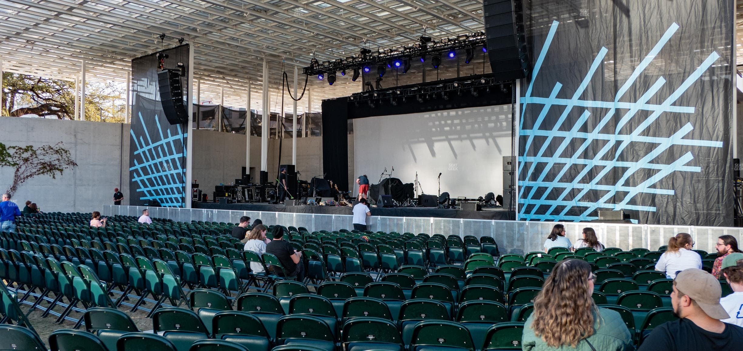 Moody Amphitheater - Section 101 Seat View