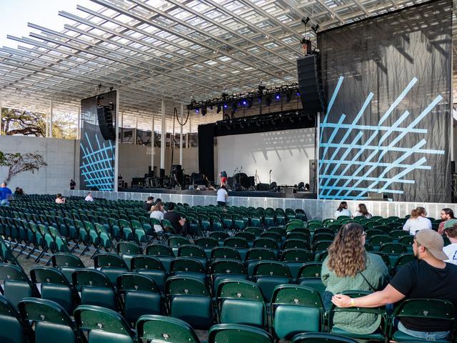 Moody Amphitheater - Section 101 Seat View