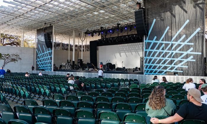 Moody Amphitheater - Section 101 Seat View