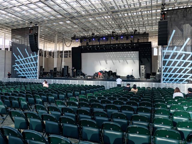 Moody Amphitheater - Section 102 Seat View