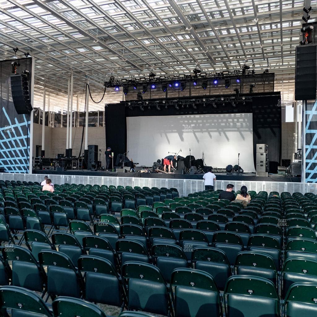 Moody Amphitheater - Section 102 Seat View