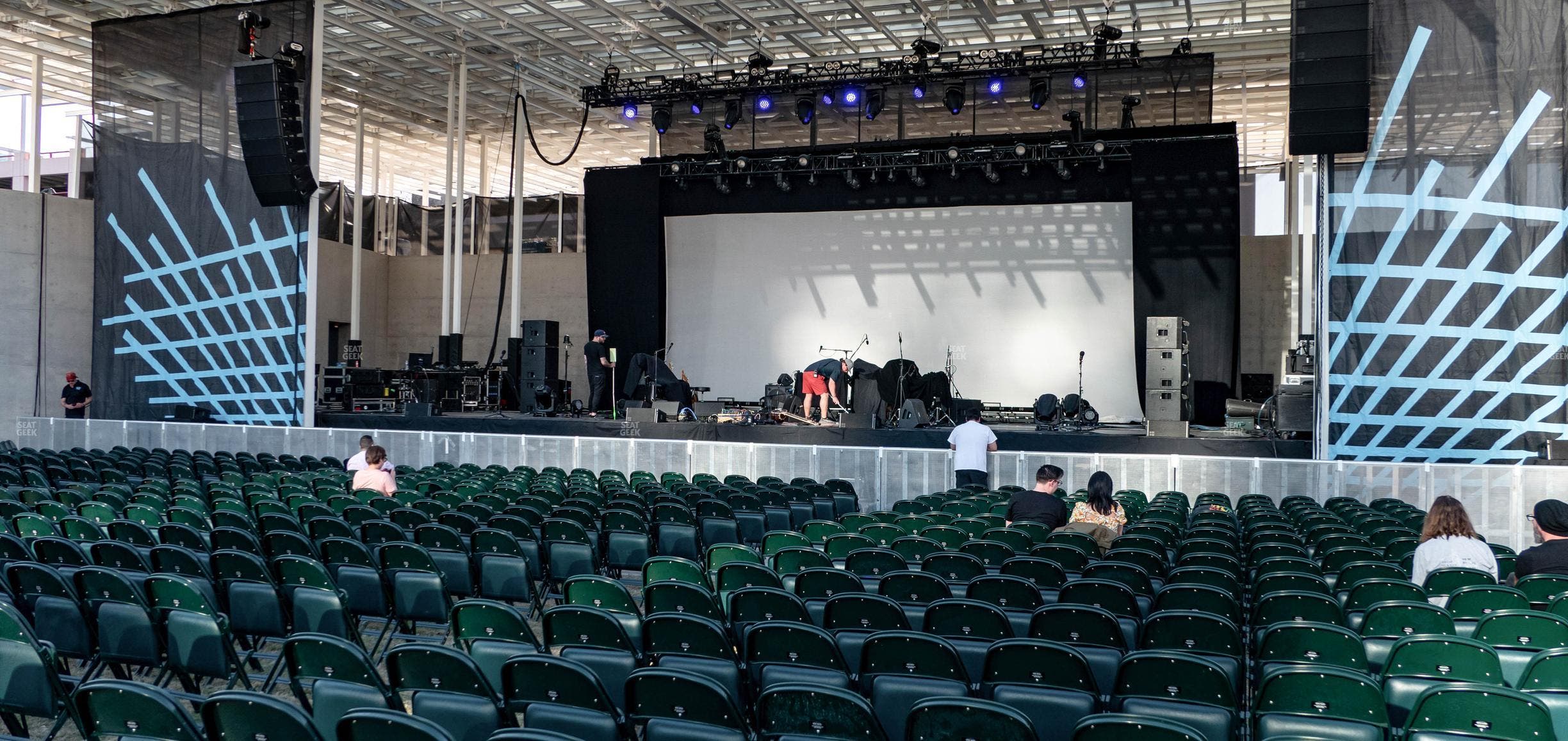 Moody Amphitheater - Section 102 Seat View