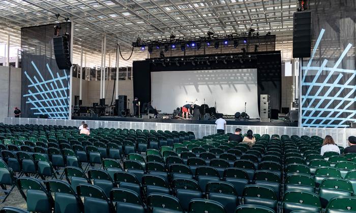 Moody Amphitheater - Section 102 Seat View