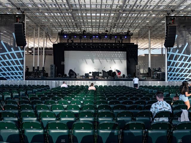 Moody Amphitheater - Section 103 Seat View