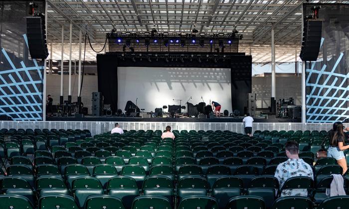 Moody Amphitheater - Section 103 Seat View