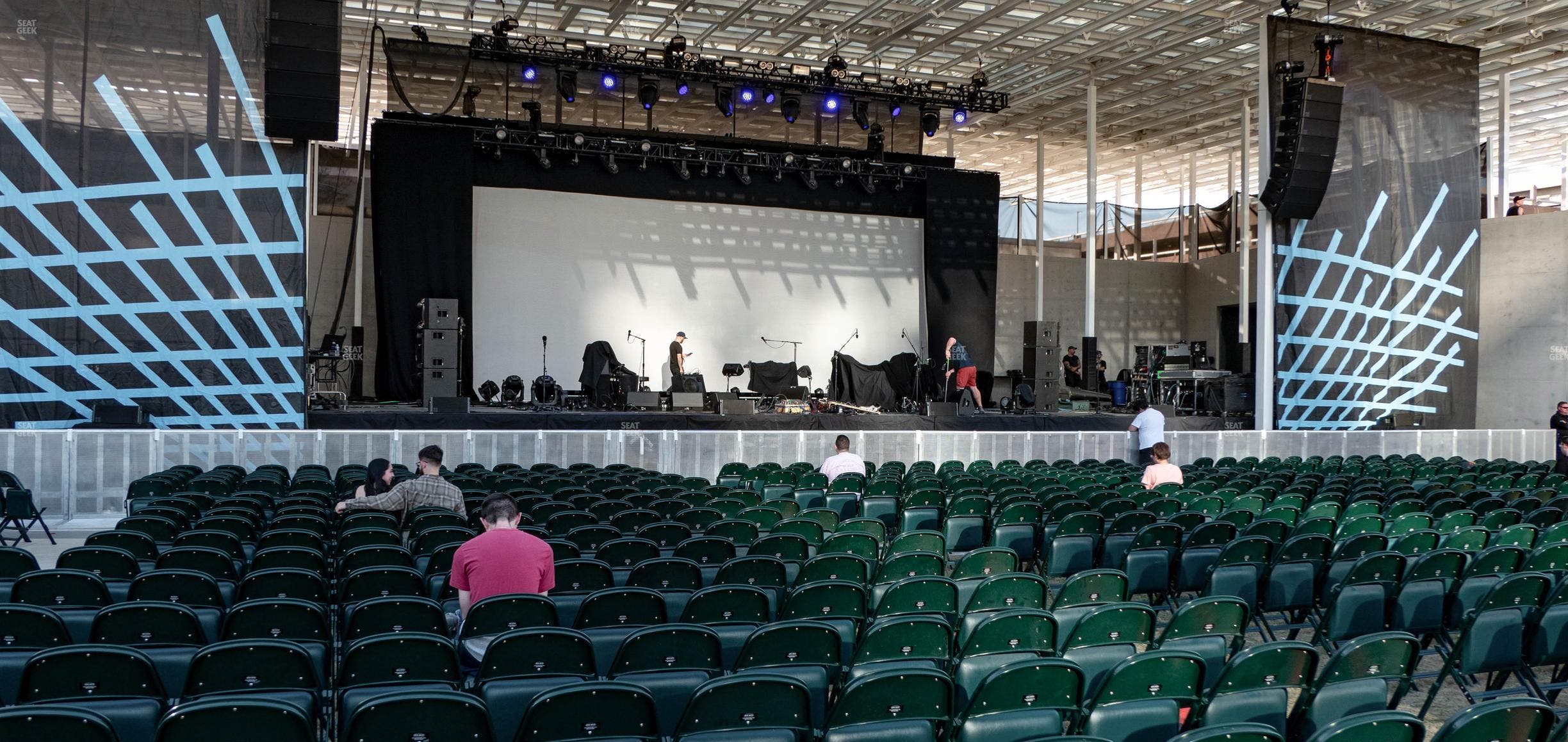 Moody Amphitheater - Section 104 Seat View