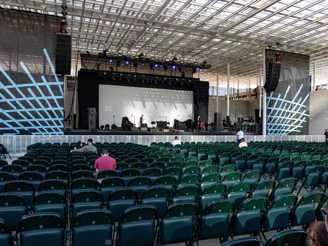 Moody Amphitheater - Section 104 Seat View
