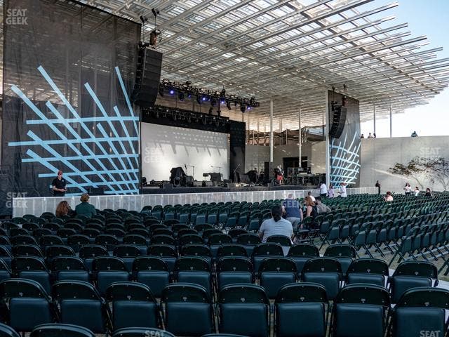 Moody Amphitheater - Section 105 Seat View