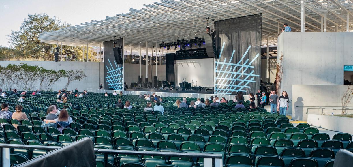 Moody Amphitheater - Section 201 Seat View