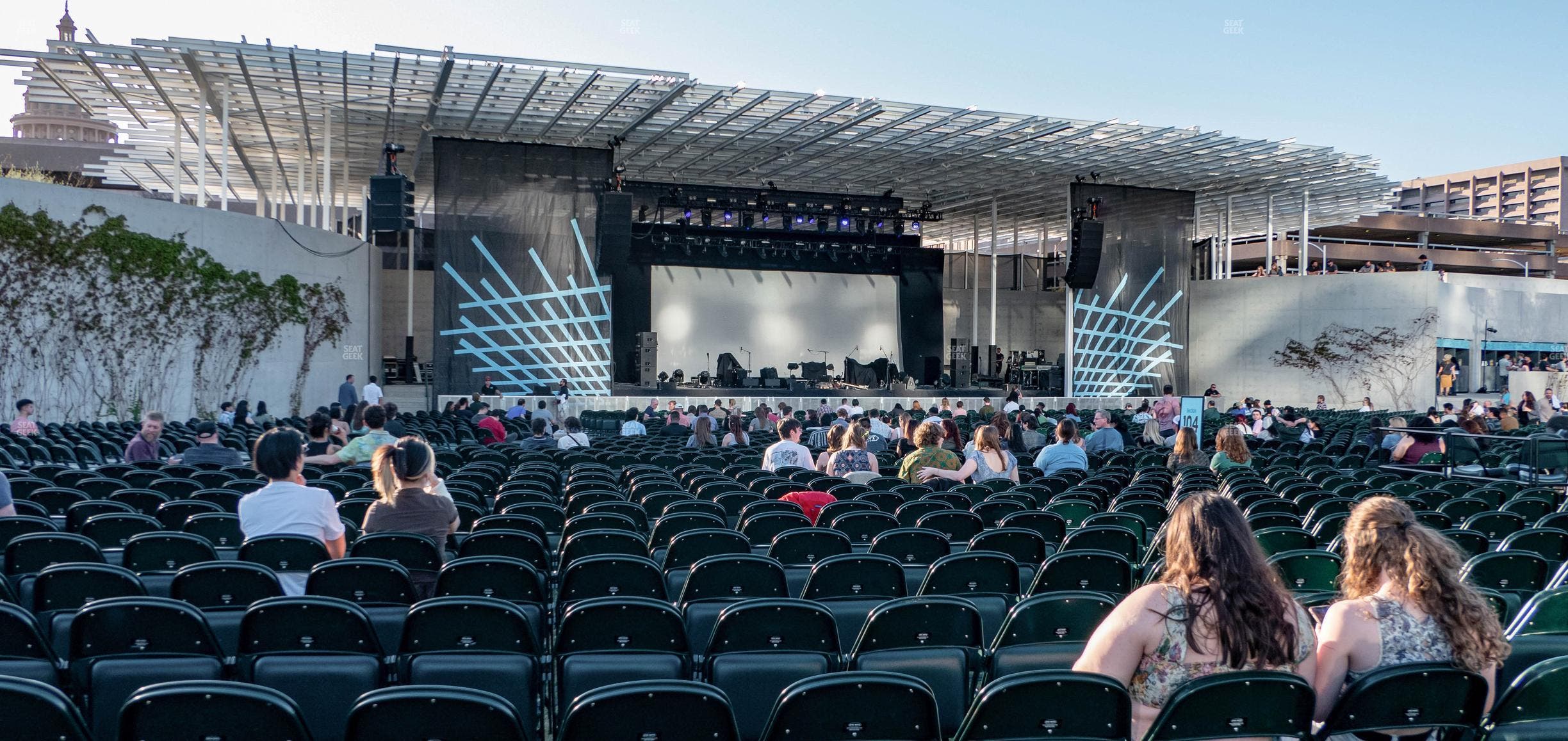 Moody Amphitheater - Section 204 Seat View