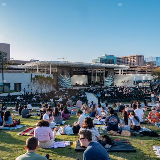 Moody Amphitheater - Section Ga Lawn Seat View