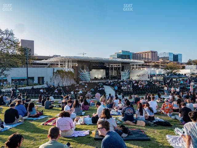 Moody Amphitheater - Section Ga Lawn Seat View