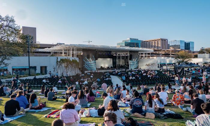 Moody Amphitheater - Section Ga Lawn Seat View