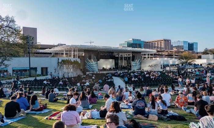 Moody Amphitheater - Section Ga Lawn Seat View