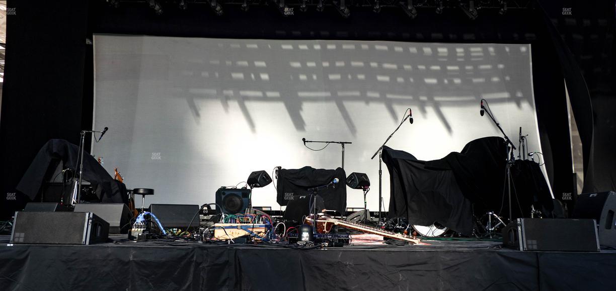 Moody Amphitheater - Section Ga Pit Seat View