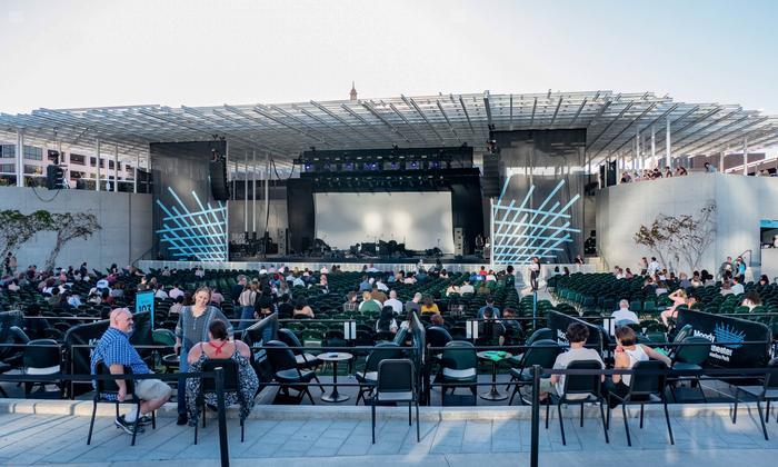 Moody Amphitheater - Section Premium Lawn Seat View