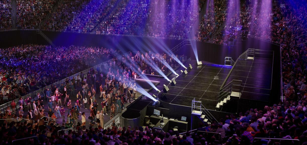 Moody Center ATX - Section 104 W Seat View