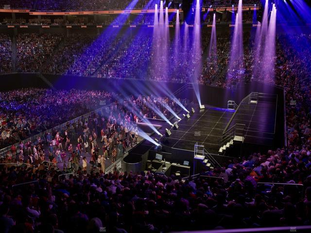 Moody Center ATX - Section 104 W Seat View