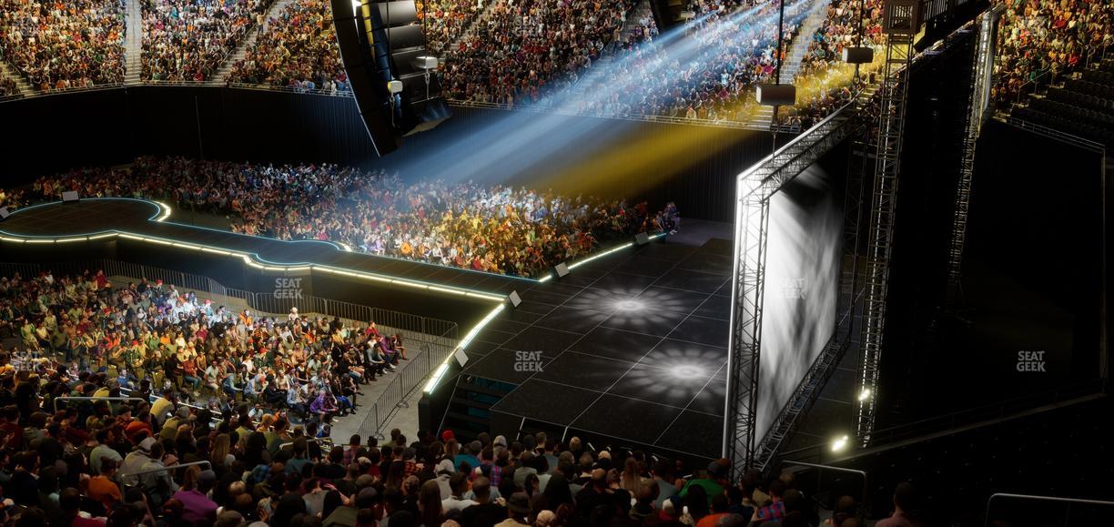 Moody Center ATX - Section 104 W Seat View