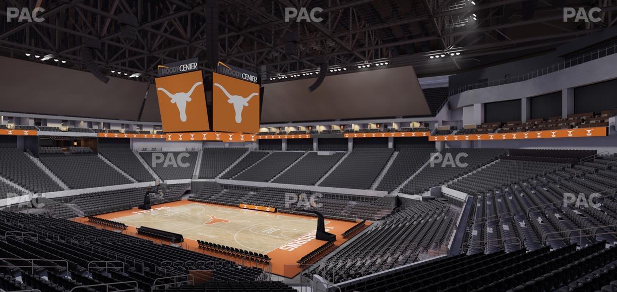 Moody Center ATX - Section 104 Seat View