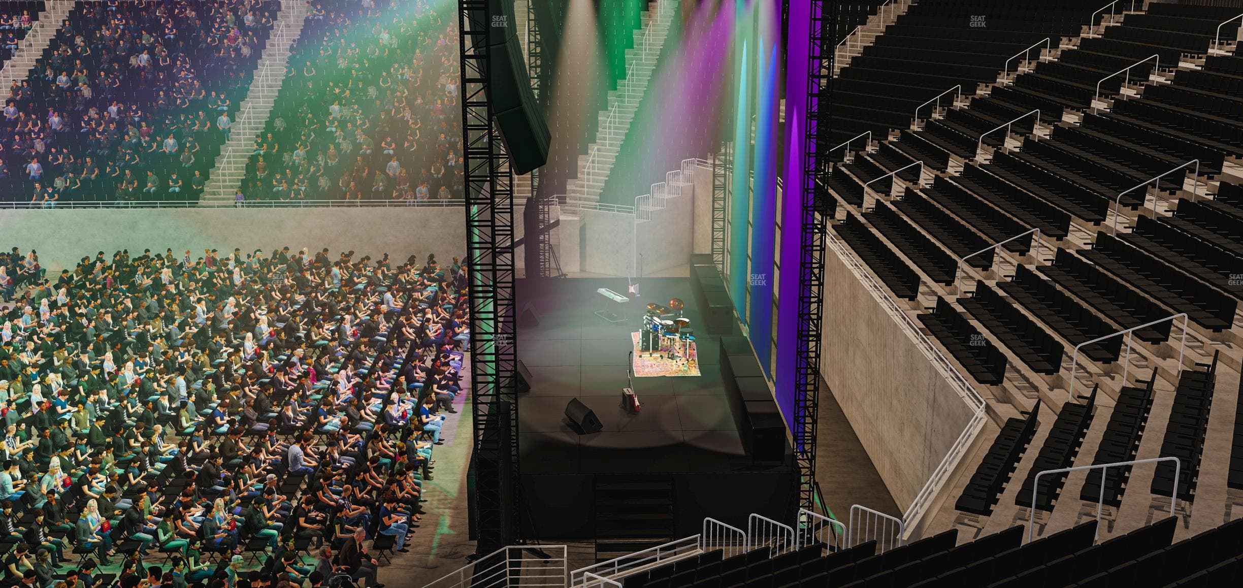 Moody Center ATX - Section 105 W Seat View