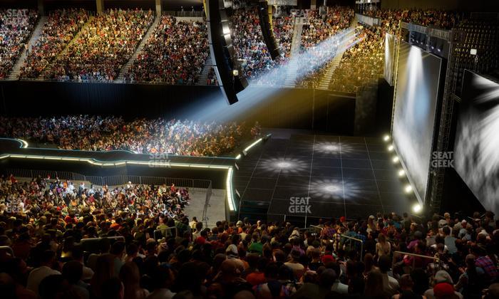 Moody Center ATX - Section 105 W Seat View