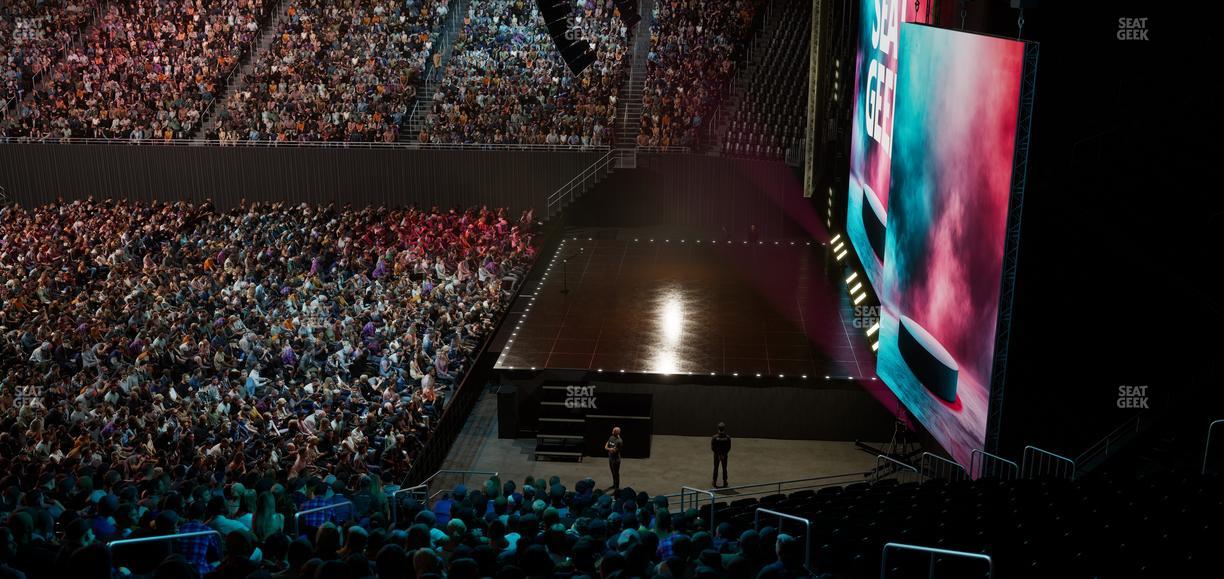 Moody Center ATX - Section 105 W Seat View