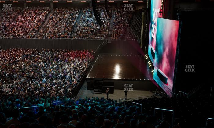 Moody Center ATX - Section 105 W Seat View