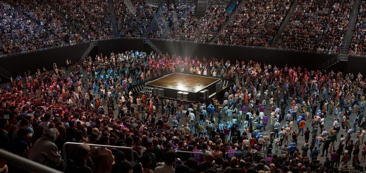 Moody Center ATX - Section 105 W Seat View